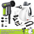 Pressurized Handheld Steam Cleaner & Rechargeable Spin Scrubber